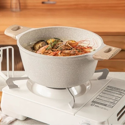 Pumpkin Shaped Enamel Casserole